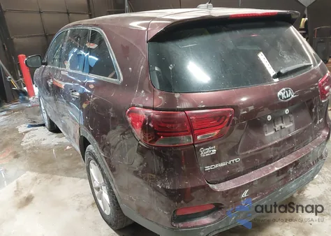 2019 Kia Sorento 2.4L Lx from USA, damaged, VIN 5XYPGDA36KG568860